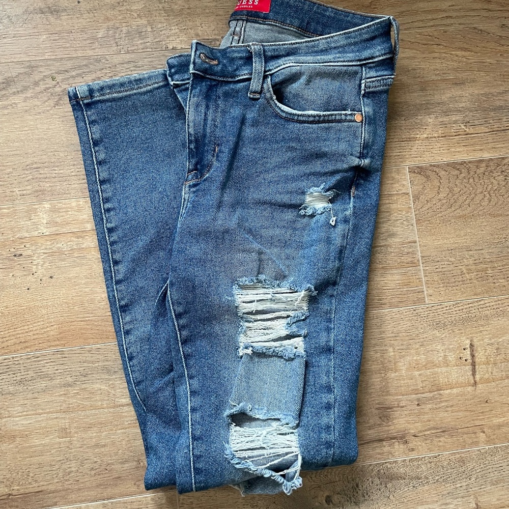 Guess High Rise Women Jeans - Blue